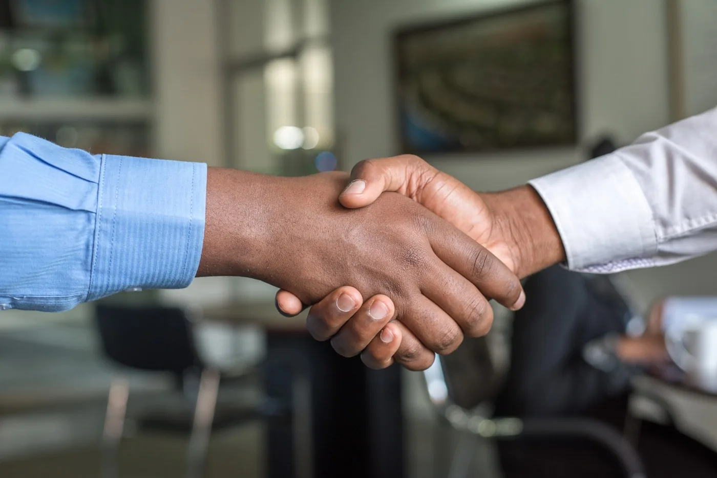 Business owner considering IT security risks