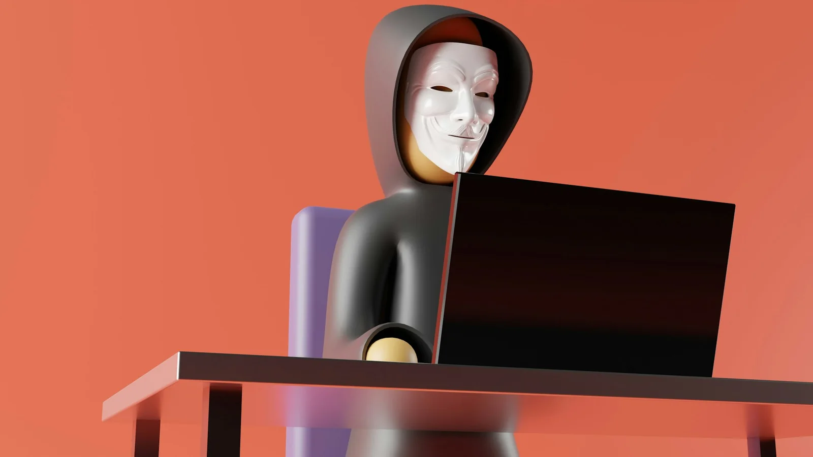 An abstract cyber security icon, representing the always-on detection layer Guardz Ultimate provides over Microsoft 365. Photo by GuerrillaBuzz on Unsplash.